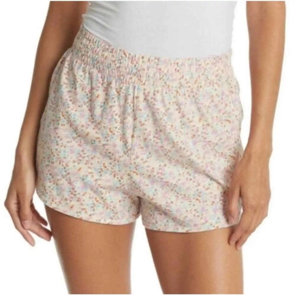 Abound Floral Organic Cotton Casual Shorts Size XS